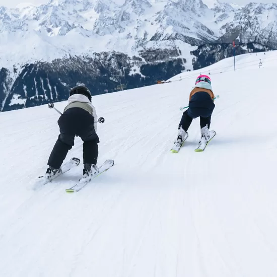 Verbier ski clothing rental kids children