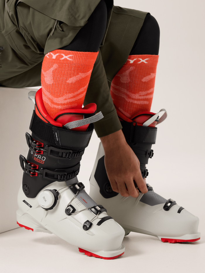 Verbier Ski Storage - white boots